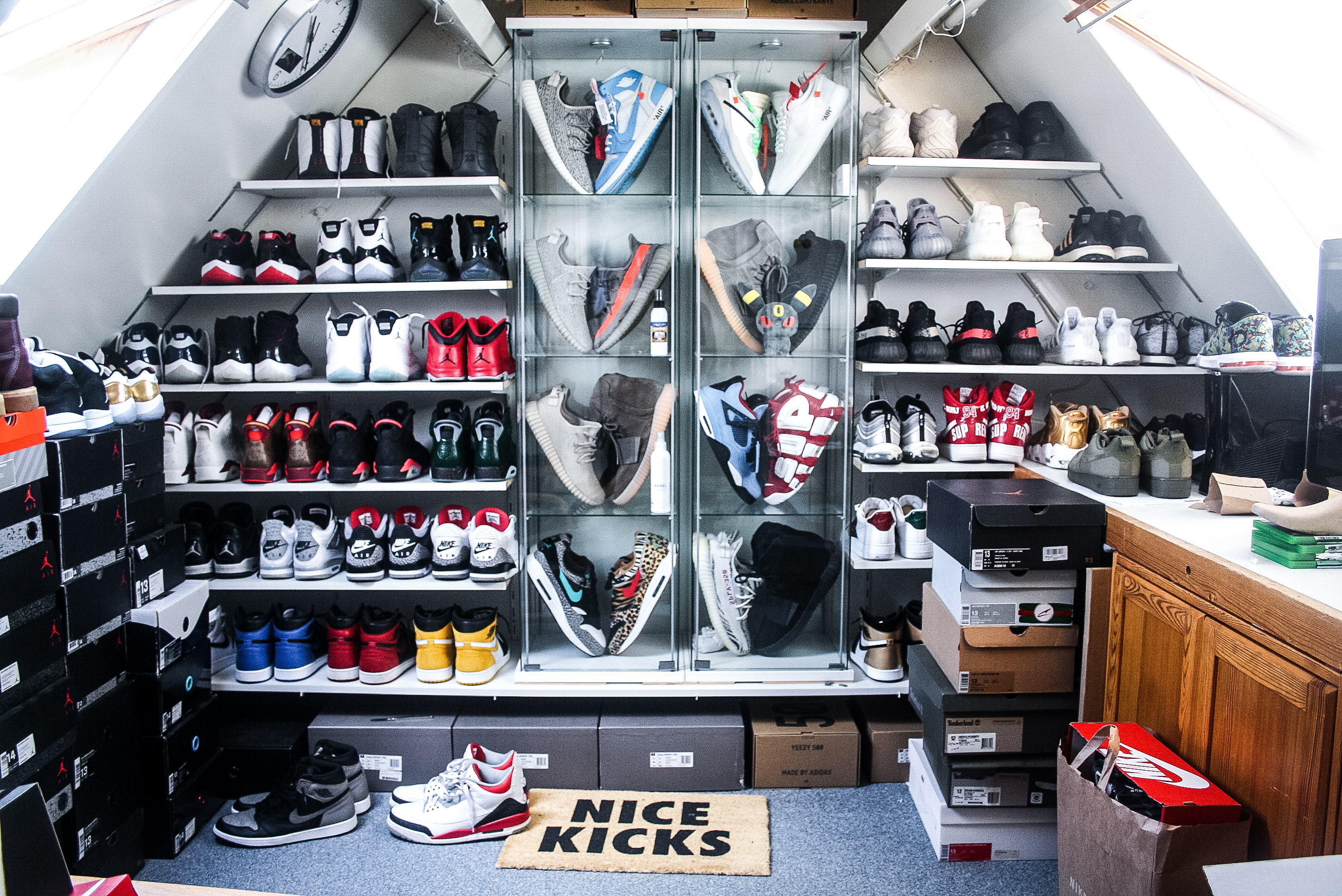 Inside the sneaker collection Jeroen Friso