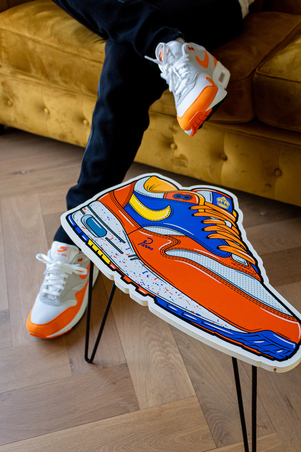 Hyprints Nike Air Max 1 Table Parra Patta Sneaker Art Air Table 1
