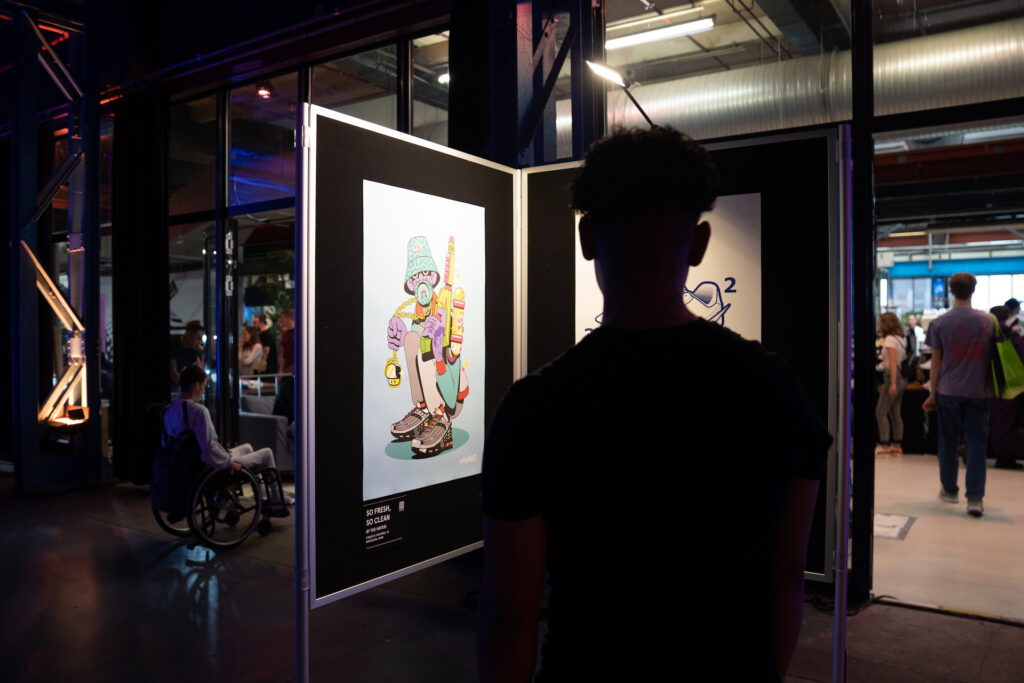 citizenM Art Gallery curated by Hyprints Sneakerness Amsterdam 2021