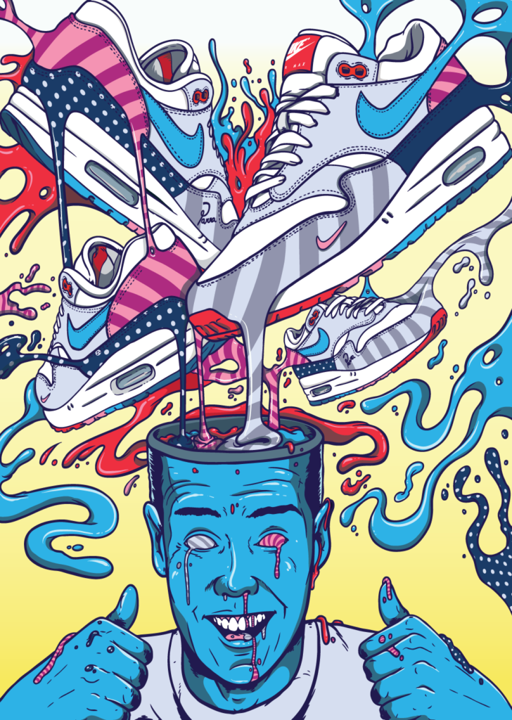 Hyprints | Shop - 'Nike Air Max 1s Parra Madness by Marcos