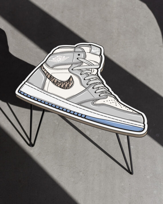 Air Jordan 1 table Hyprints Sneaker art AJ1