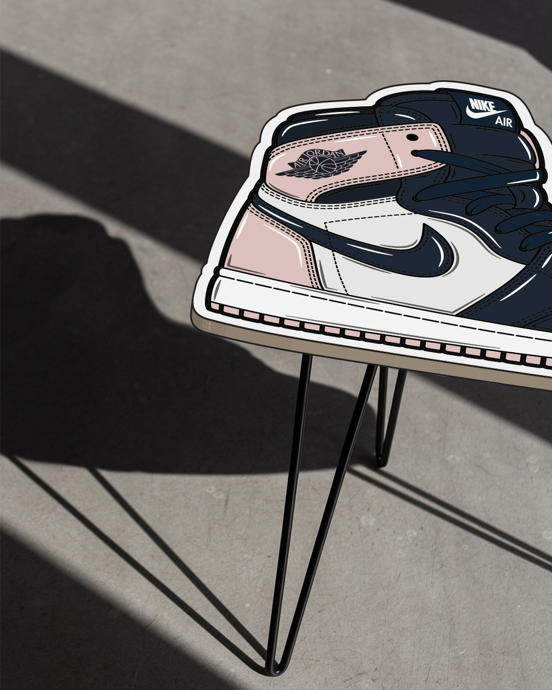 Generic Nike Air Jordan 1 70 x 50 cm tableau Décoratif Sanoona