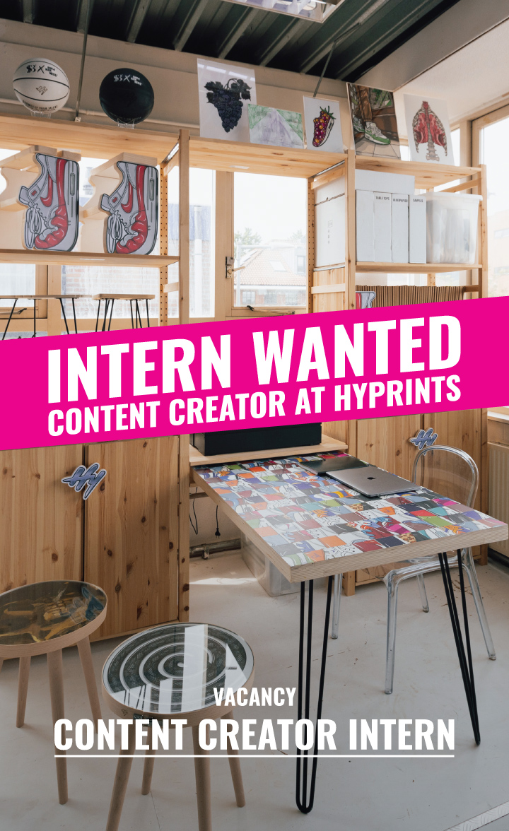 Content creator internship Hyprints