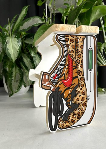 Creased Atmos Animal Air Max 1 Stool Hyprints Sneaker Art Handmade Design Furniture