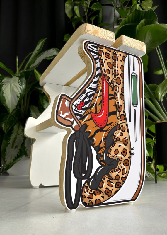 Creased Atmos Animal Air Max 1 Stool Hyprints Sneaker Art Handmade Design Furniture
