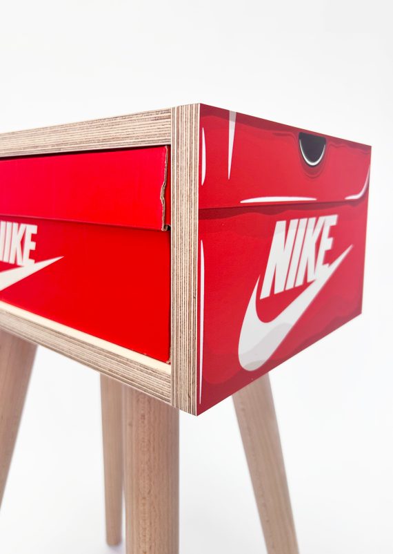 Hyprints Shoebox Stand Sneaker furniture art Nike box