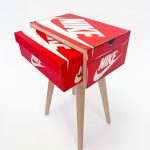 Hyprints Shoebox Stand Sneaker furniture art Nike box