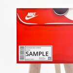 Hyprints Shoebox Stand Sneaker furniture art Nike box